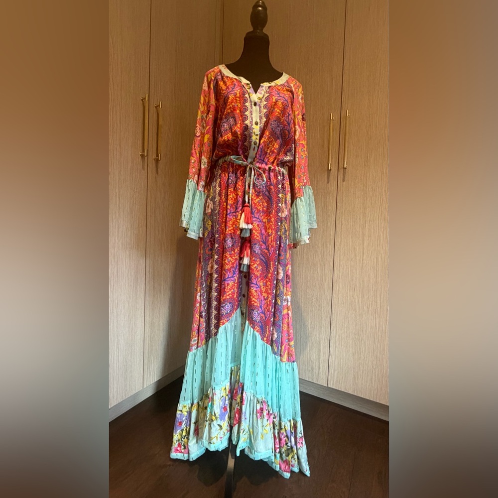 Bohemian Floral Maxi Dress